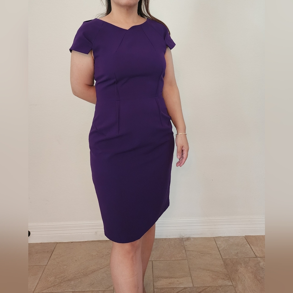 Marvin Richards Deep Purple Mini Dress